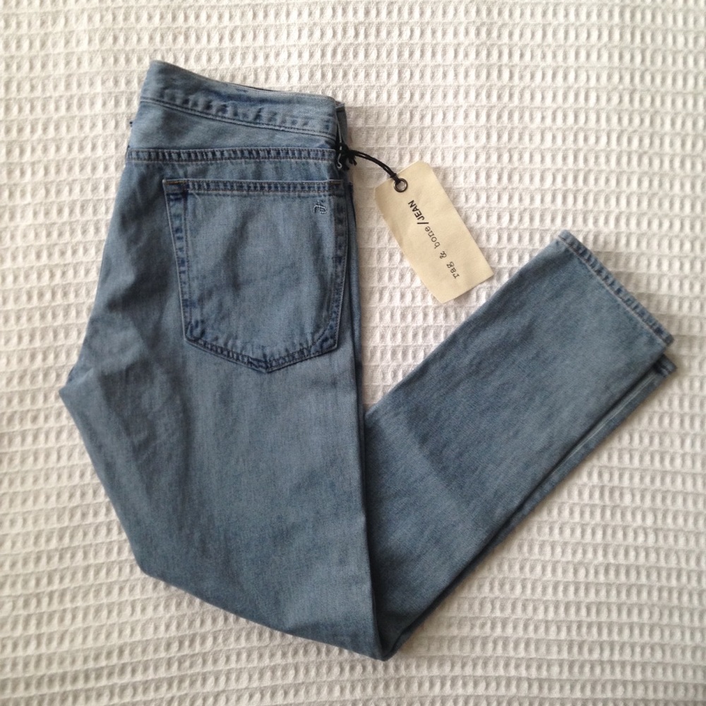 Rag & Bone boyfriend jean beckers size 26